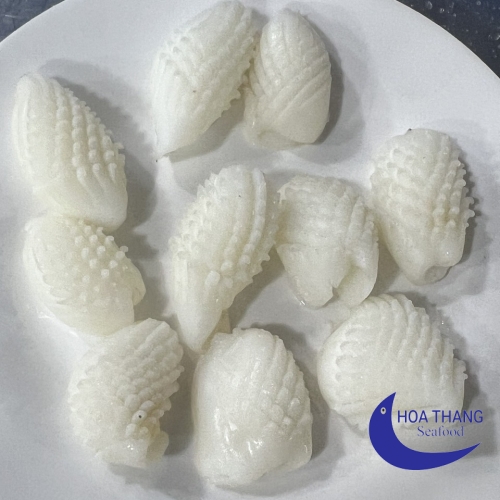 FROZEN PINEAPPLE CUT CUTTLEFISH IQF